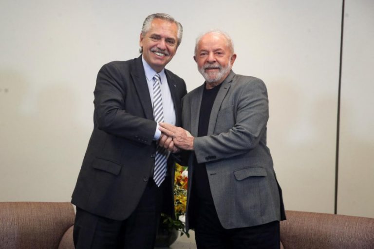 Alberto Fernandez y Lula