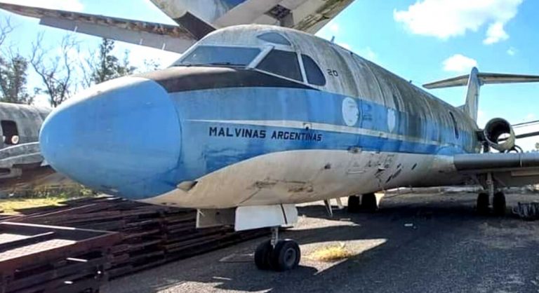 avion malvinas