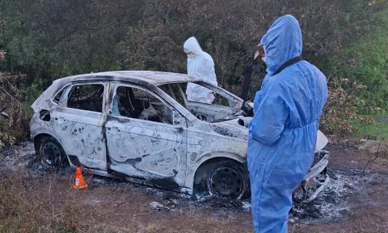 auto quemado